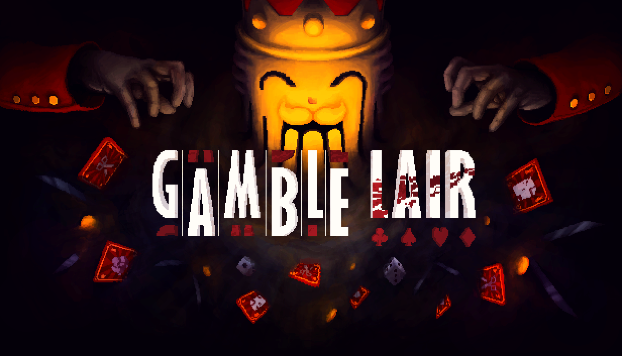 Studio BitDot Game Developer Logo - Gamble Lair Roguelike Game